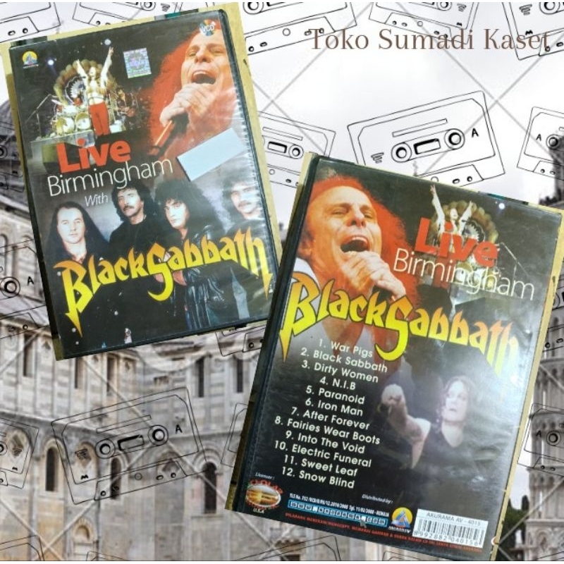 VCD black gabbath produksi akurama record