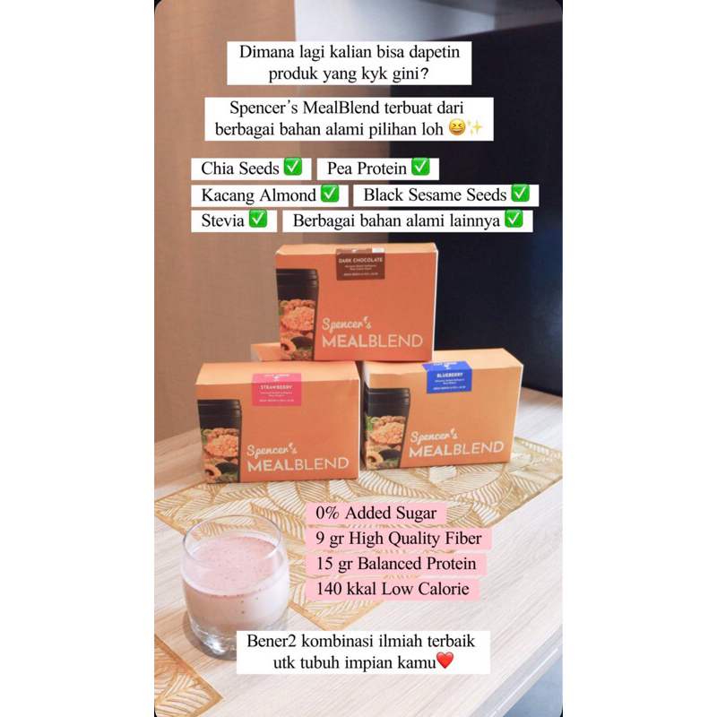 

spencer’s mealblend rasa dark chocolate