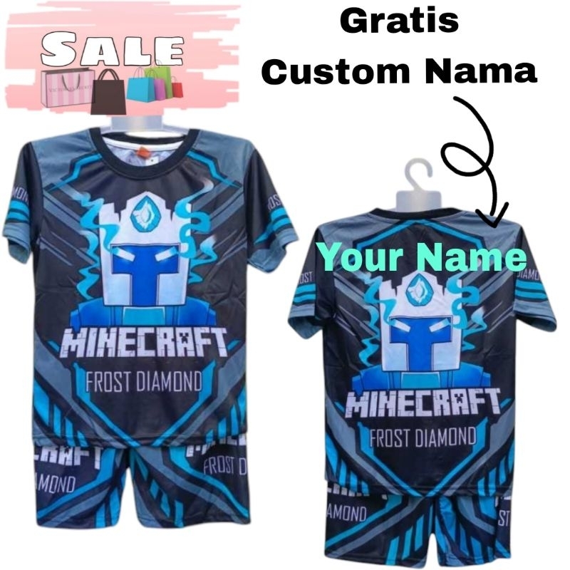 baju frost diamond setelan baju gaming frost diamond/baju karakter anak 2-12 th