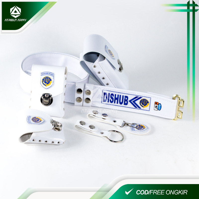 (Tanpa Kepala Bangkol) Sabuk Kopel Dishub Kemenhub Fullset [TR] Tanpa Kepala Bangkol Ikat Pinggang P