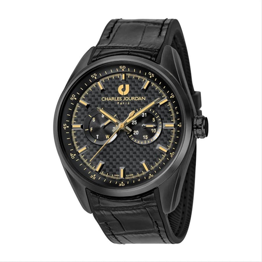 Charles Jourdan CJ1039-1732M#CJ1039#CJ1039-1732M#Jam tangan pria Charles Jourdan CJ1039-1732M#Man wa