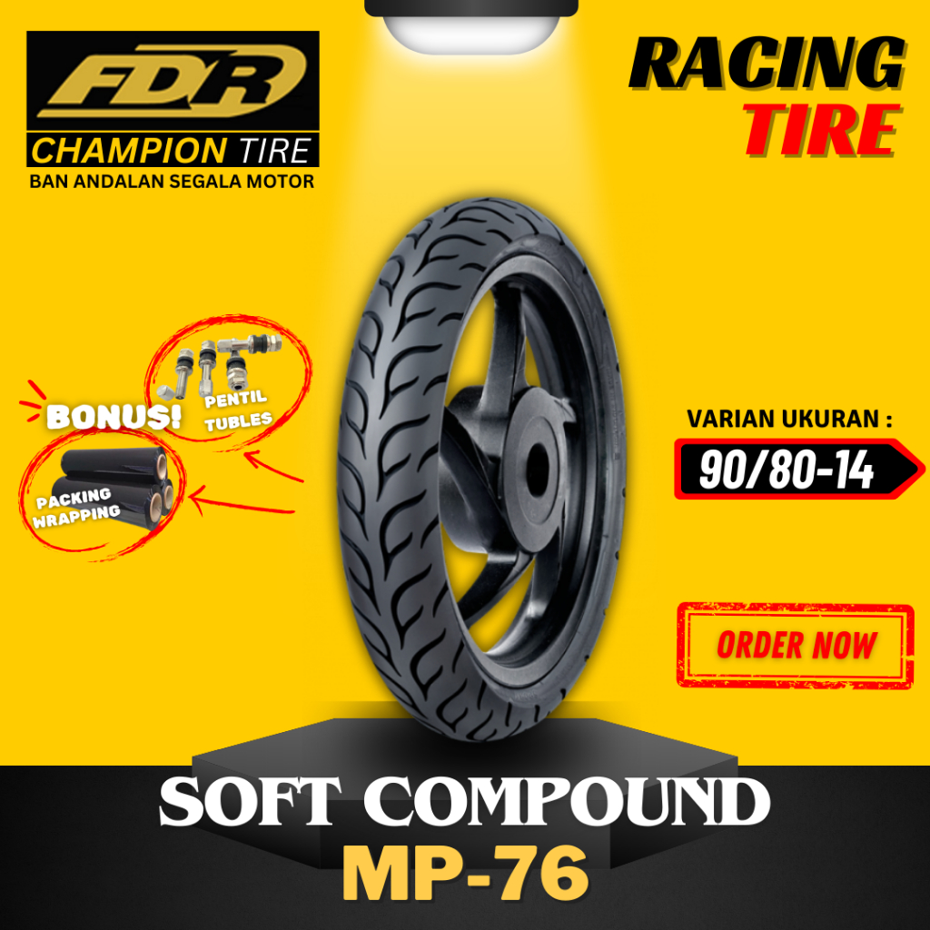 ID [READY COD] BAN FDR SPORT MP27 MP76 RING 14 / BAN FDR MP27 MP76 SOFT COMPOUND RING 14 / BAN