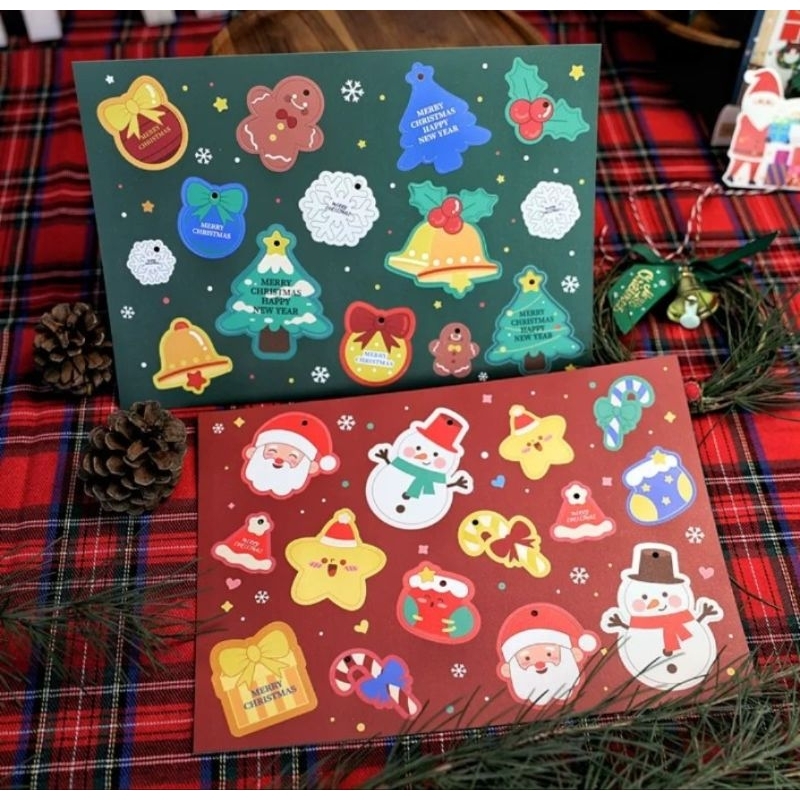 

14pcs hangtag / 1 lembar hangtag natal hang tag natal hangtag xmas hang tag xmas hangtag christmas hang tag christmas gantungan ucapan natal