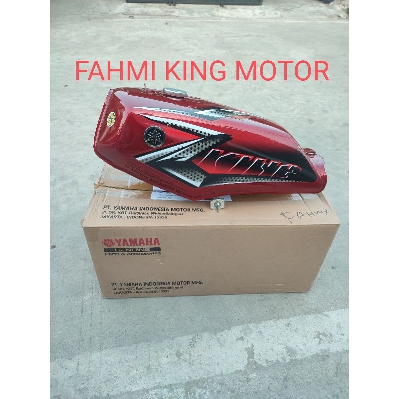 TANGKI TENGKI MERAH RX KING ASLI ORIGINAL YGP GRES BARU FULL SET SIAP TEMPLOK