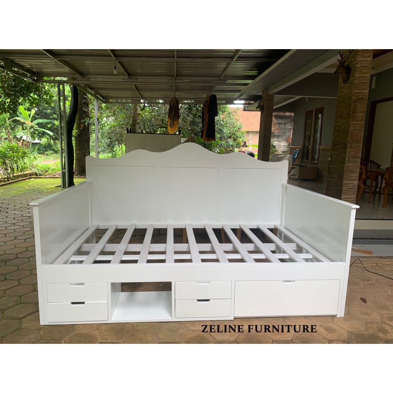 Dipan Bayi Dipan Anak Laci Minimalis Duco