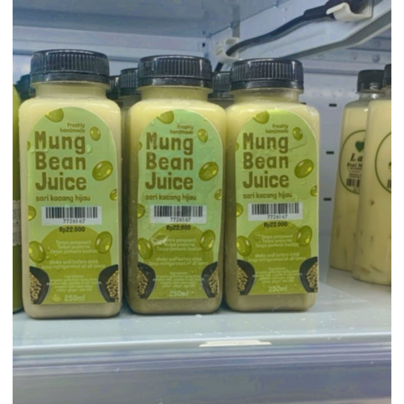 

mung bean juice ( sari kacang hijau homemade)