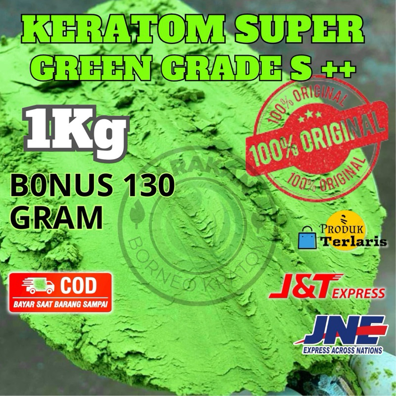 

SERBUK PURLI .. BUBUK DAUN PURLIK NANO KRATON S+ 1KG BORNEO KALIMANTAN BONUS 130GRAM