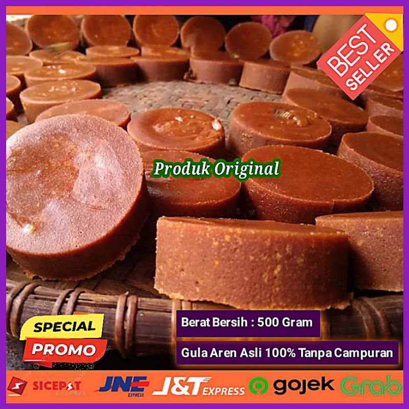 

GULA AREN ASLI BUNGKUS DAUN 500 GRAM ORGANIK SIAP KIRIM