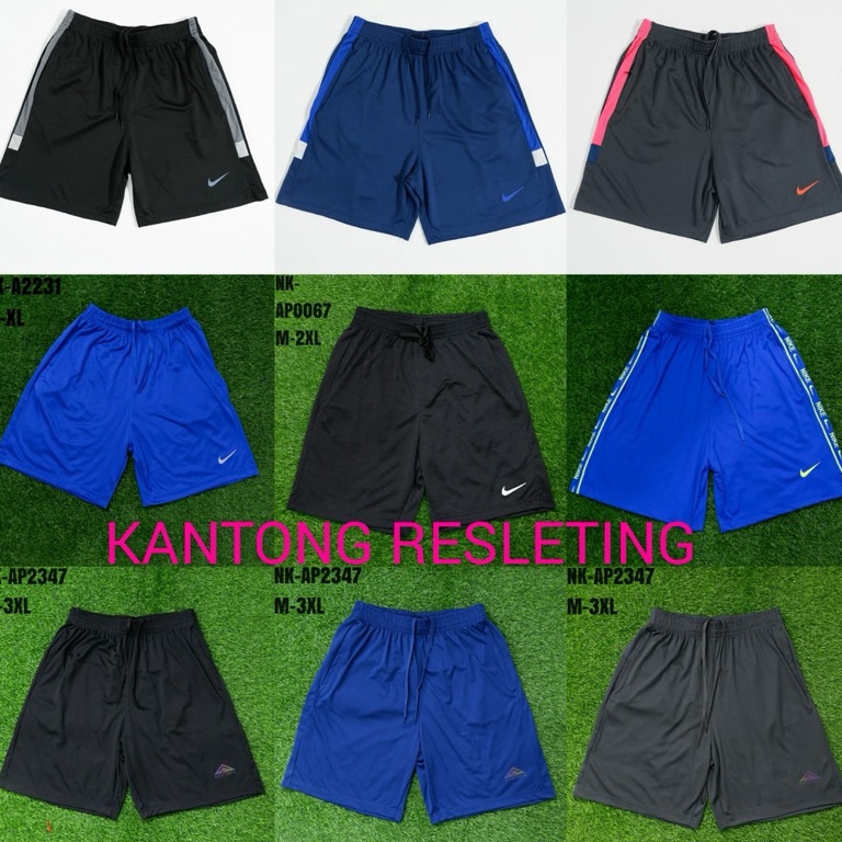 Paket Hebat CELANA PENDEK RUNNING NIKE PRIA WANITA IMPORT  CELANA OLAHRAGA LARI