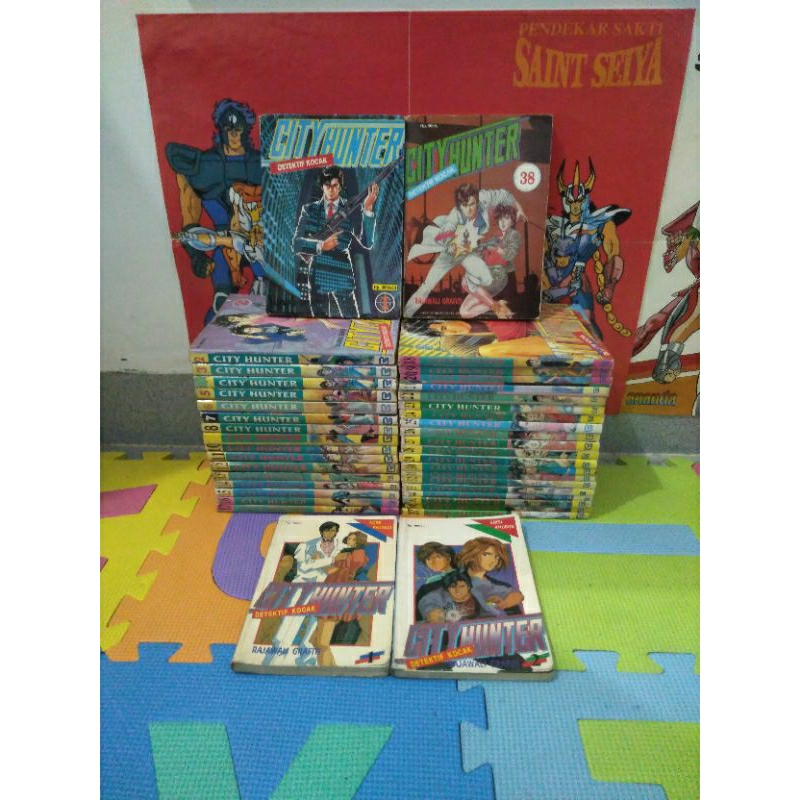 komik full set tamat city Hunter 1-38 end + edisi khusus 1-2 end rajawali grafiti