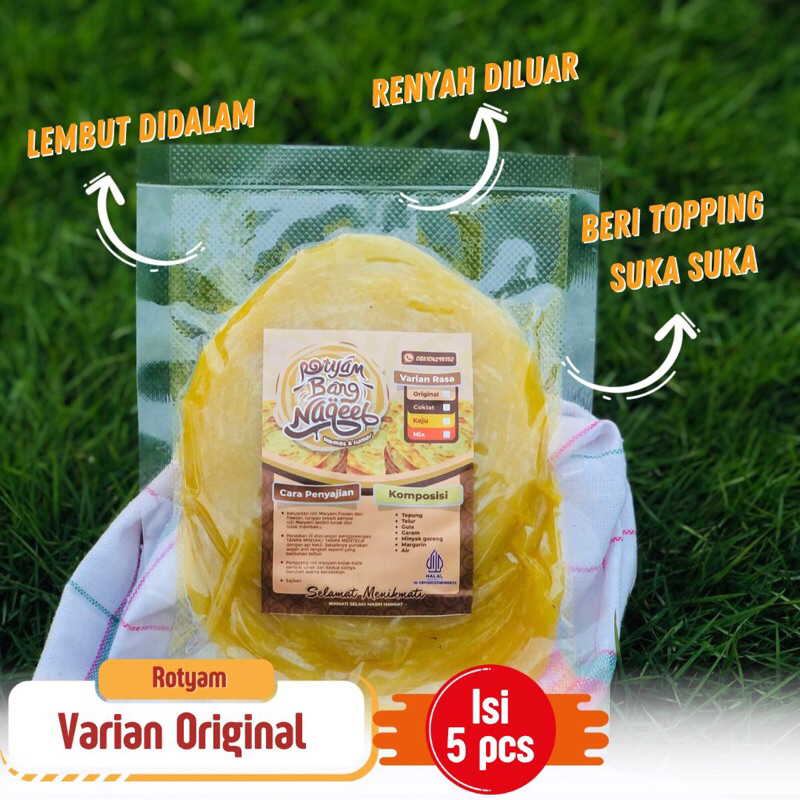 

Rotyam Original isi 5 biji ( diameter 10 cm )