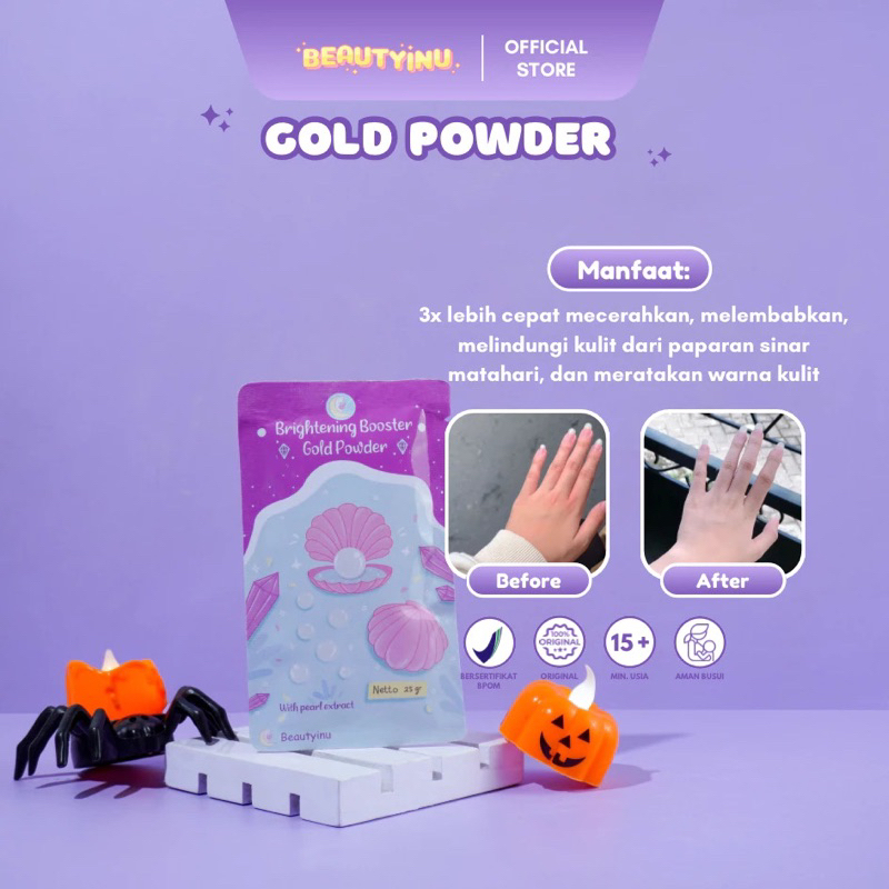 BRIGHTENING BOOSTER GOLD POWDER