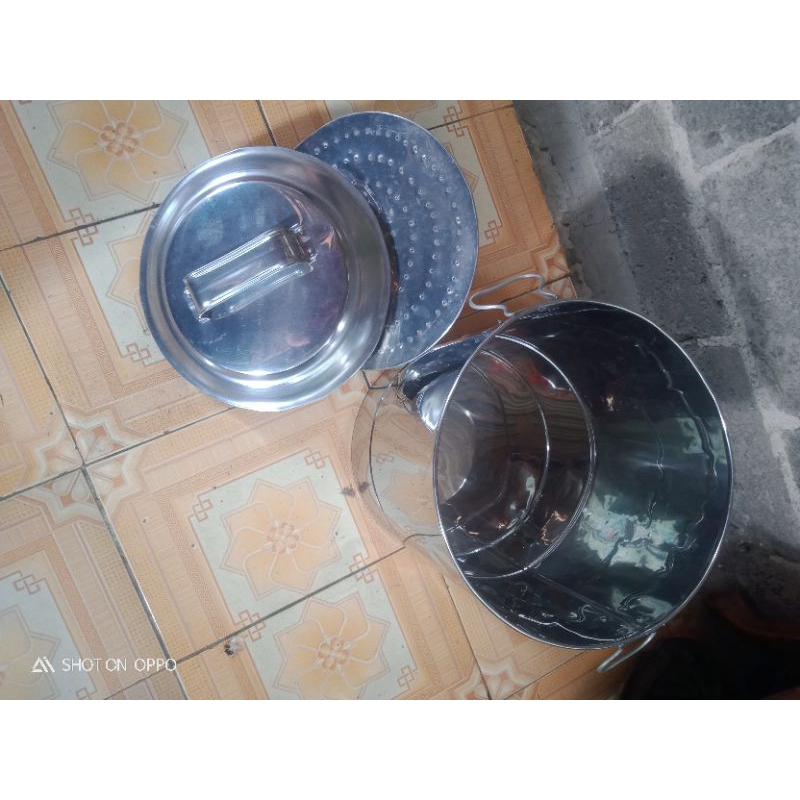 dandang nasi/panci kukus stainless