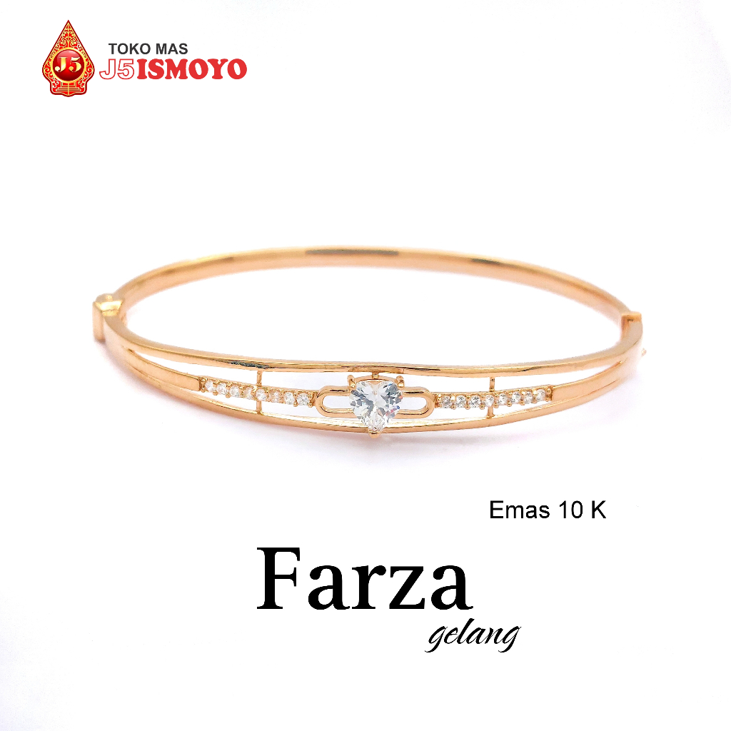 Gelang Emas Mas Asli Model Bangle Farza J5 Ismoyo