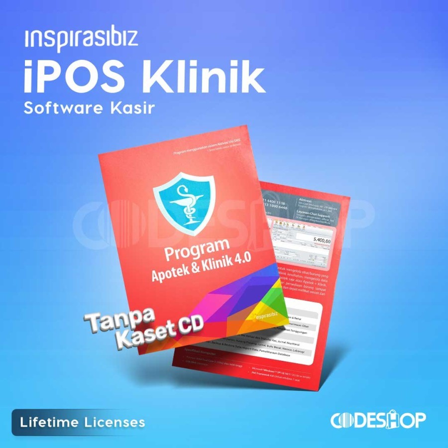 Software Apotek Online IPOS 4.0 Program Kasir Klinik Puskesmas