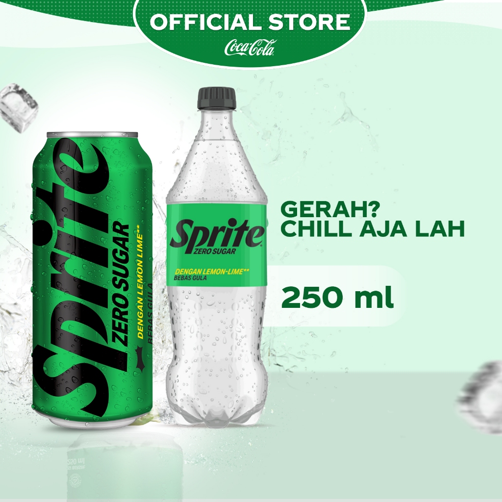 

[Bundling] Sprite Zero Botol 390ml + Sprite Zero Kaleng 250ml