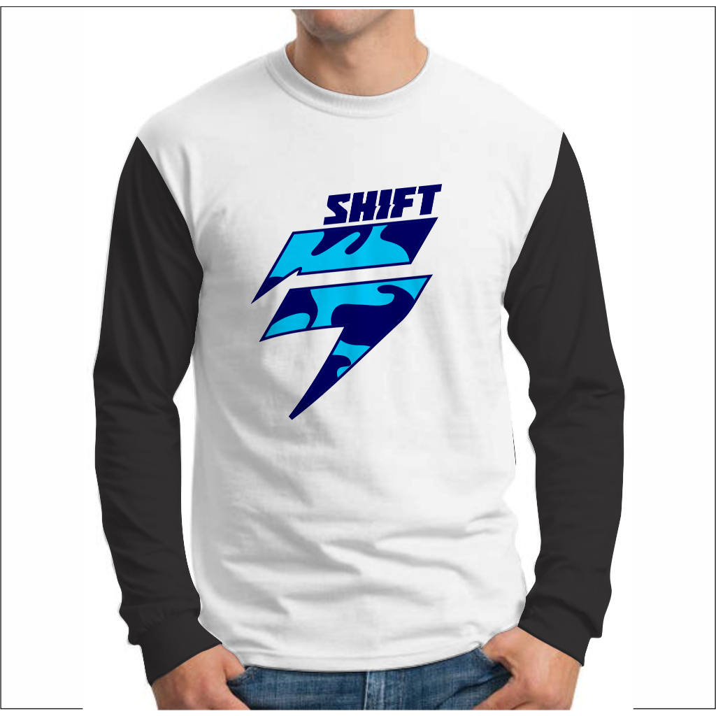 Kaos Pria Lengan Panjang Jersey Trail Cross Supermoto Adventure