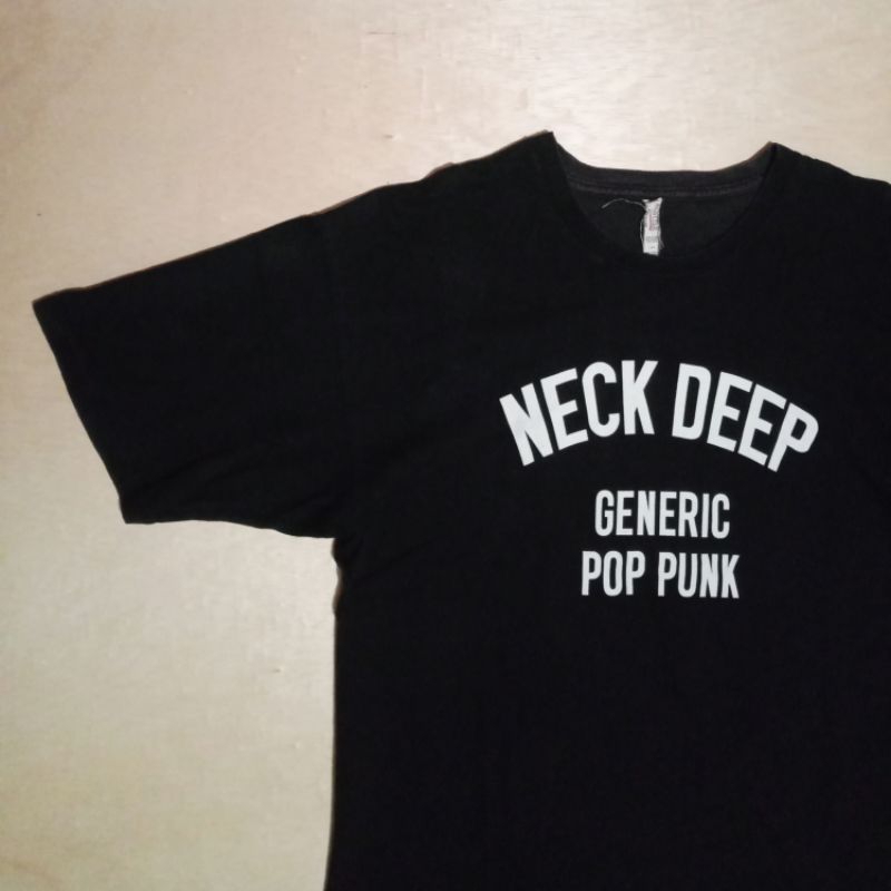 NECK DEEP " GENERIC POP PUNK " OFFICIAL MERCHANDISE
