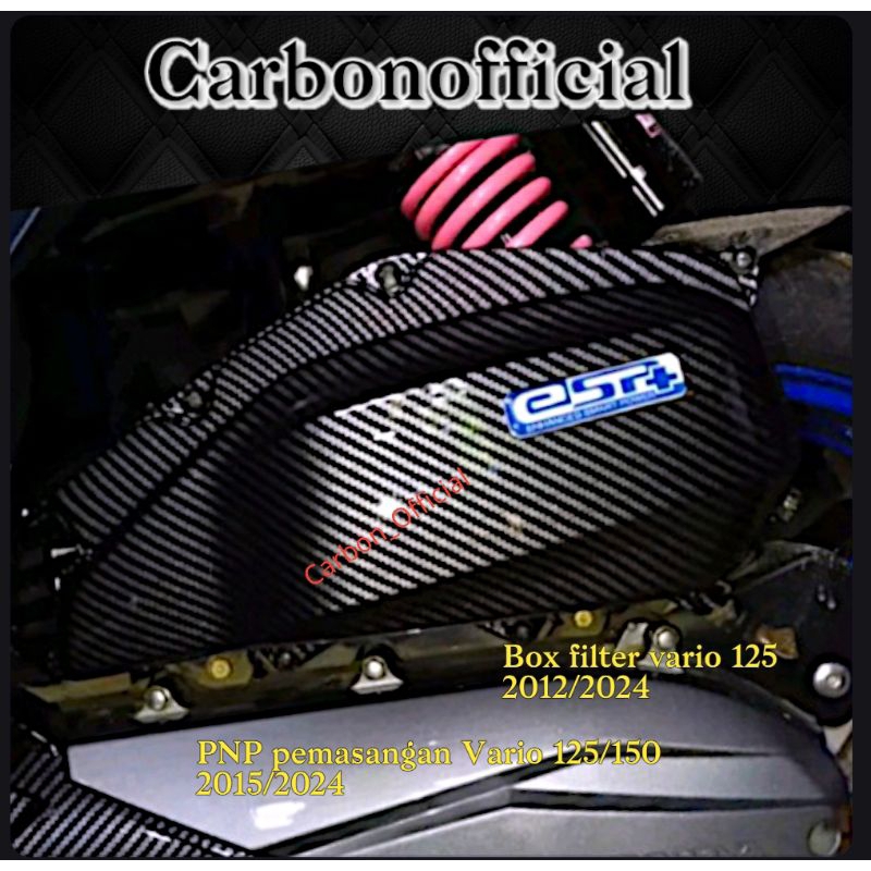 BOX FILTER VARIO 125 - 150 LED NEW CARBON WTP SMOKE