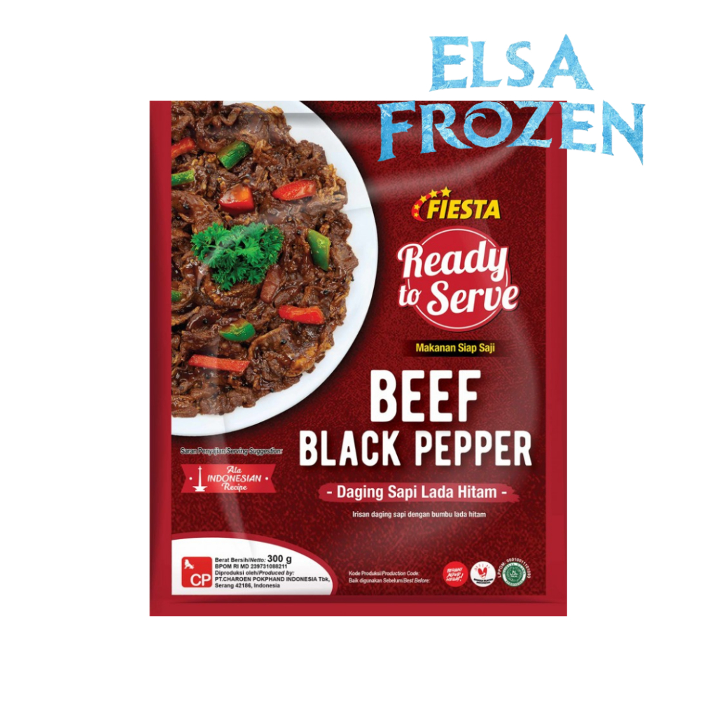 

FIESTA READY TO SERVE BEEF BLACK PEPPER 300GR/ DAGING SAPI LADA HITAM