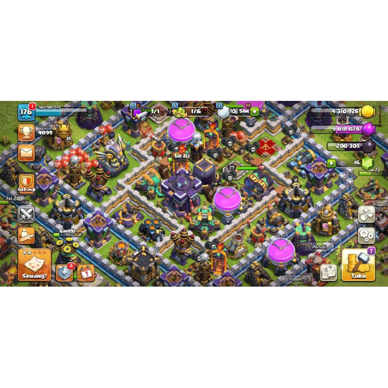 game coc th 15