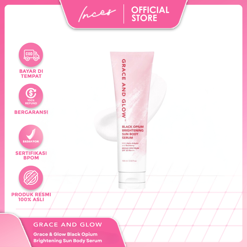 INCES - Grace and Glow Brightening Sun Lotion Body Serum SPF 30 PA+++