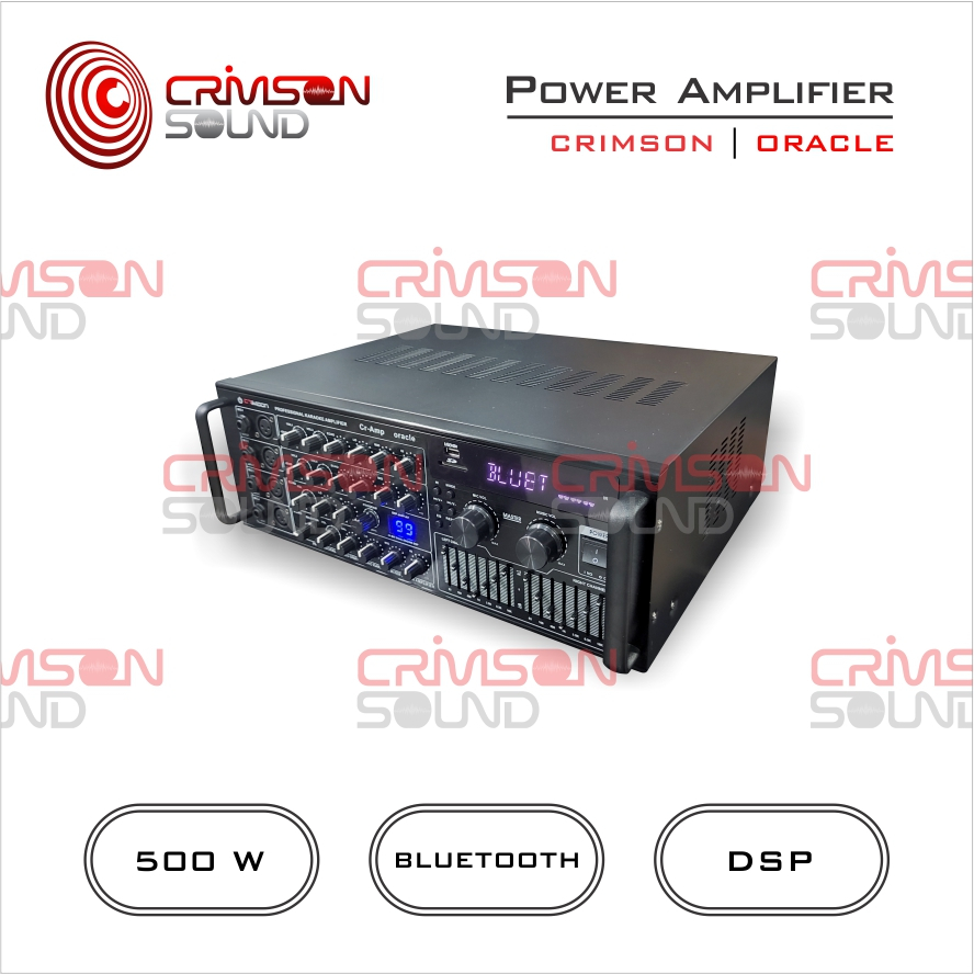 AMPLIFIER BLUETOOTH CRIMSON  500 WAAT 99 DSP - ORACLE