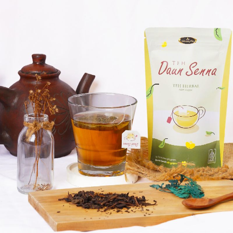 

TEH DAUN SENNA - Teh Herbal Non Sugar memperlancar buang air besar