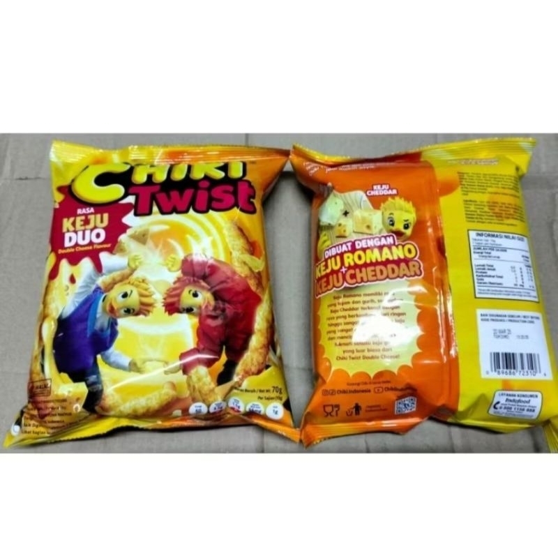 

Chiki twist keju Duo 70gr