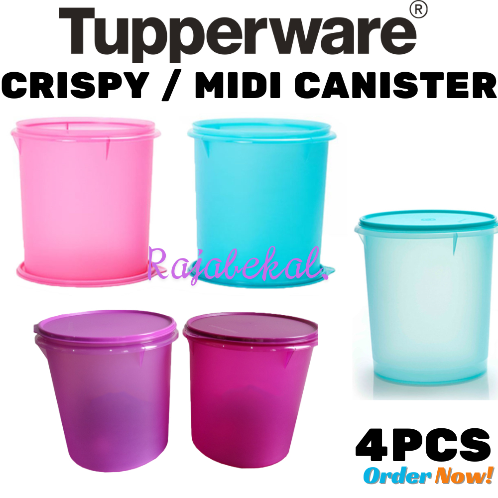 PROMO Tupperware  Maxi Canister Crispy Canister Midi Canister Anne Avantie Canister