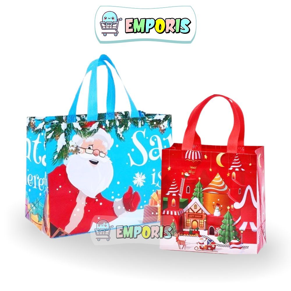 

Goodie Bag Natal / Tas Souvenir Hadiah Natal / Tas Hampers Natal