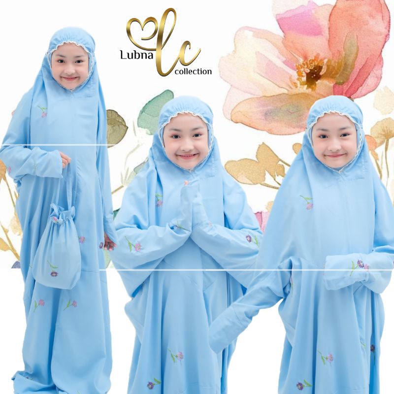 Mukena Terusan AZALEA Anak SD Remaja | Lubna
