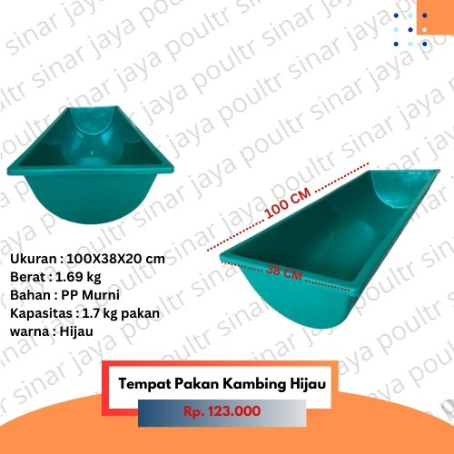 Tempat Pakan Hijau Kandang Modern Untuk Ternak Kambing Domba