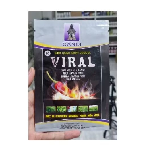 

Benih Cabe Viral 10gr Cabe Rawit