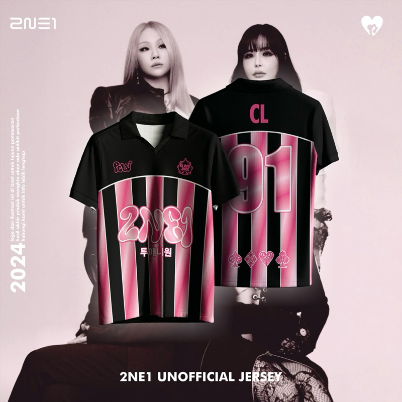 JERSEY 2NE1 // JERSEY KPOP // 2NE1 TSHIRT // KAOS 2NE1 (Pre Order) - @preciouslove.co