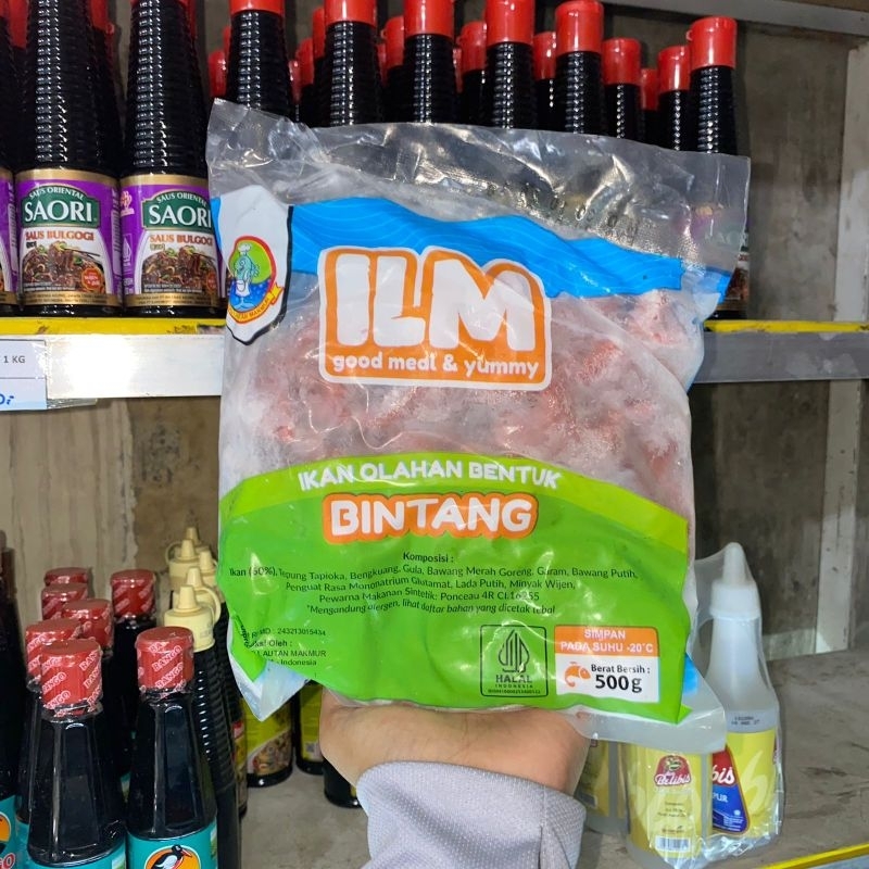 

ILM bentuk bintang 500g