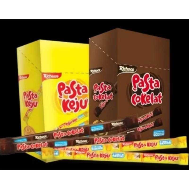 

JUAL RICHEESE NABATI PASTA KEJU/ PASTA COKLAT RICHOCO STIK PASTA MURAH