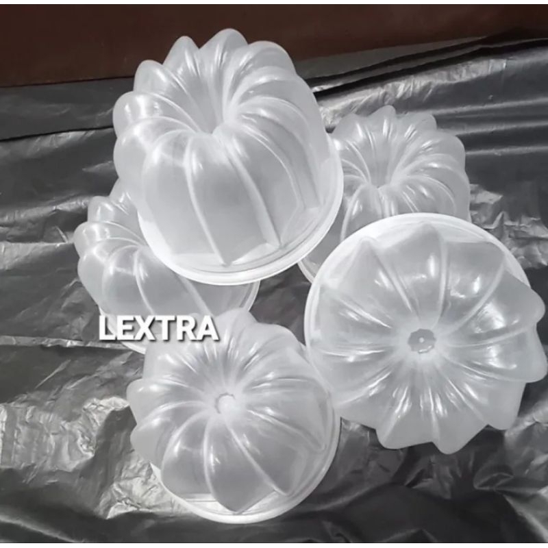 12 Pcs Cetakan Kue Bolu Kukus Bentuk Lextra Diameter 7 Cm / Cetakan Puding Agar Jelly Motif Lextra