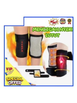Deker Magnet Lutut Alat Terapi Lutut Nyeri Sendi Pengapuran Penghilang Nyeri Lutut Deker Dengkul Sak