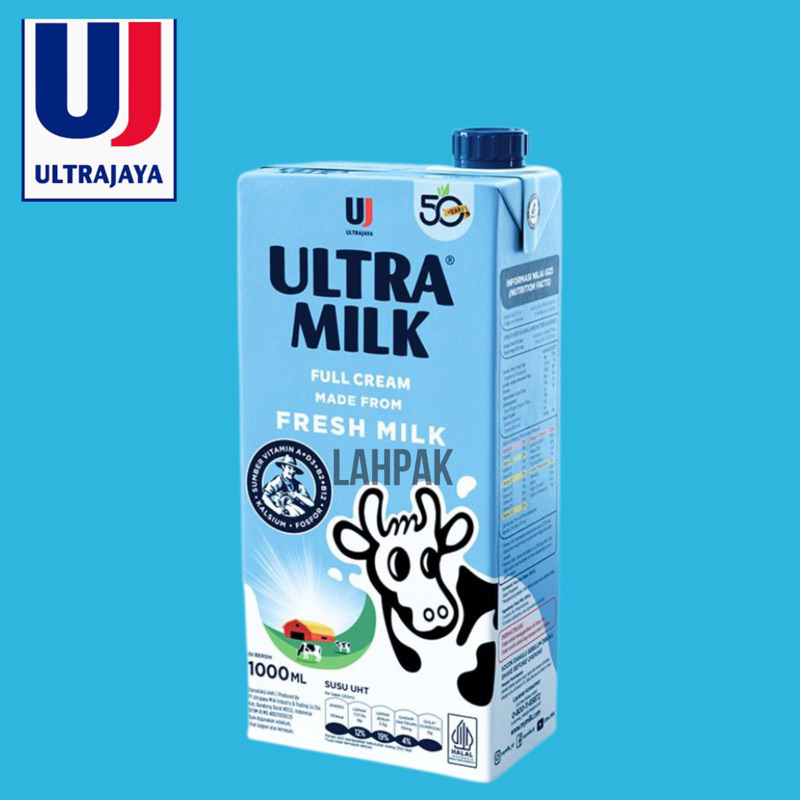 

Ultra Milk Full Cream 1000ml
