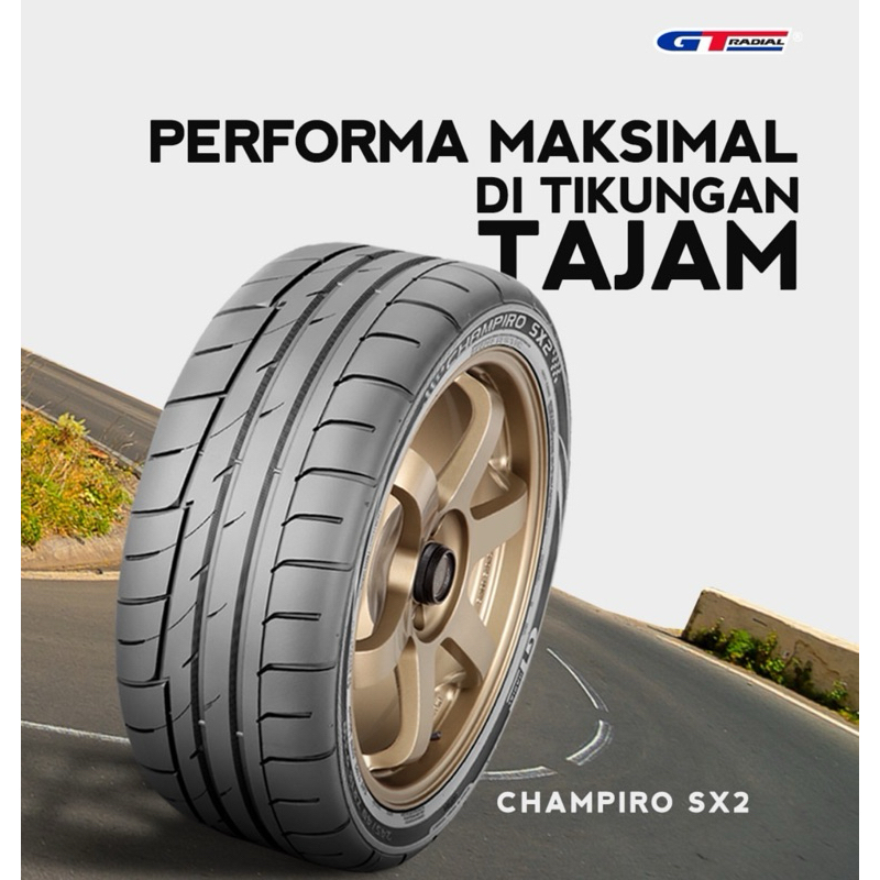 ban mobil 195/55 r15 GT SX2 Gajah Tunggal 195 55 15 Sx2 Semi Slick