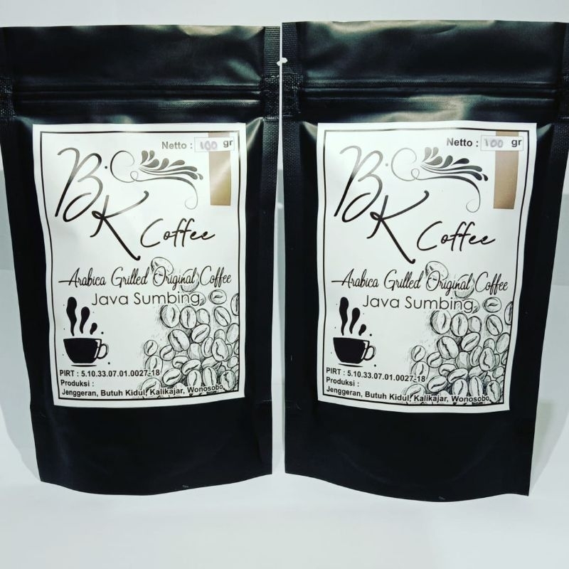 

KOPI ARABIKA/ARABICA GUNUNG SUMBING WONOSOBO( BK COFFE )full wash