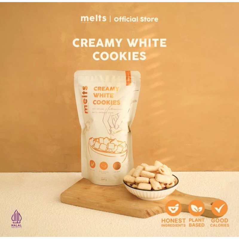 

MELTS | CREAMY WHITE COOKIES