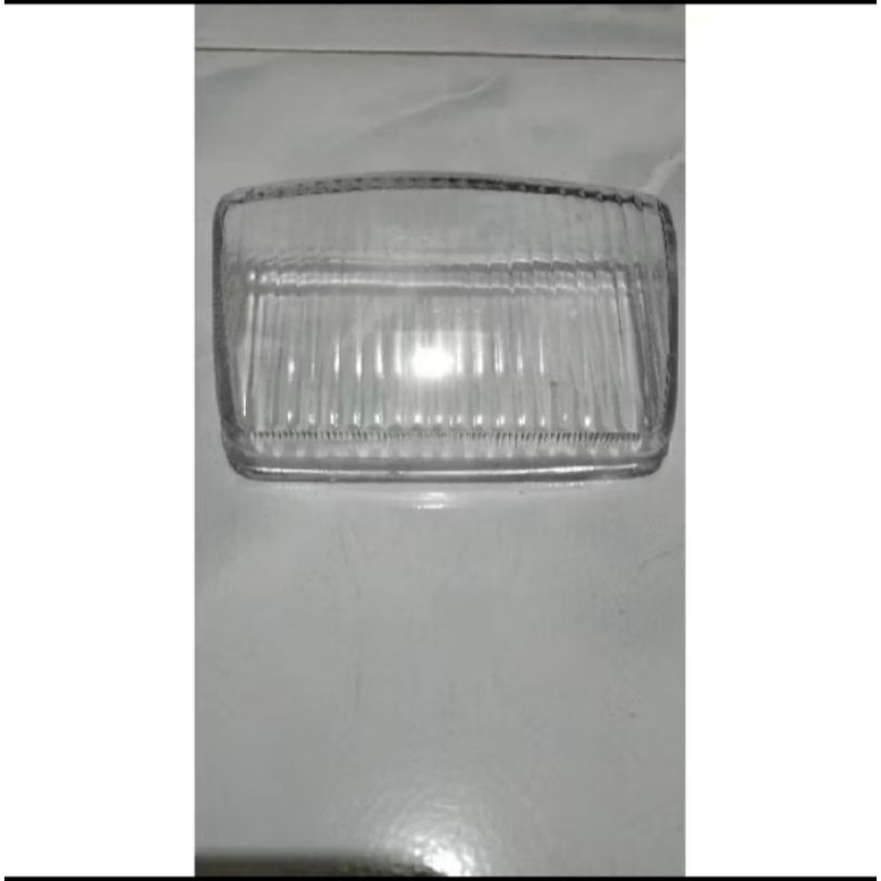 Mika  Kaca Lampu Depan Honda C 700 C 800 Super Cup Ckd Bening Kualitas Terbaik