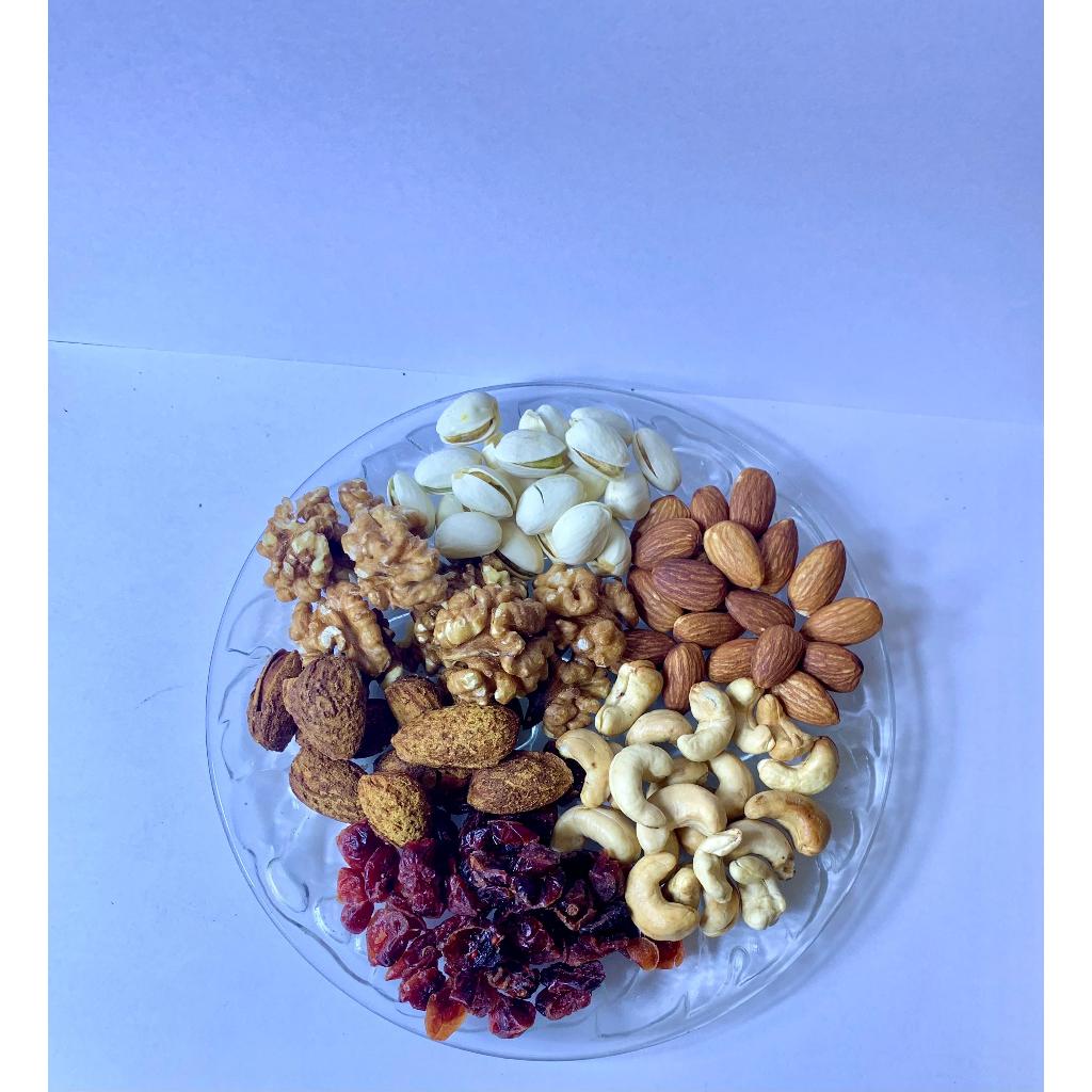 

Trail Mix Complete 250gr/ Trail Mix Kacang Mete Almond Walnut Pistachio Cranberry 250 gr