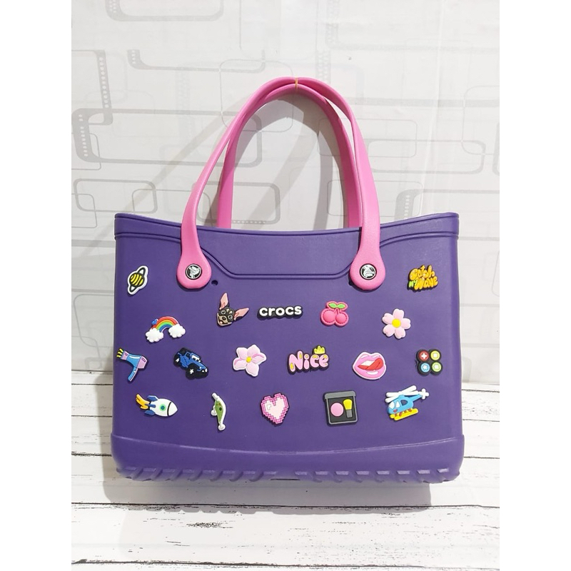 CROCS TAS JIBBITZ MEDIUM/TAS CROCS JIBBITZ/TAS CROCS/TAS KARET/TAS WANITA