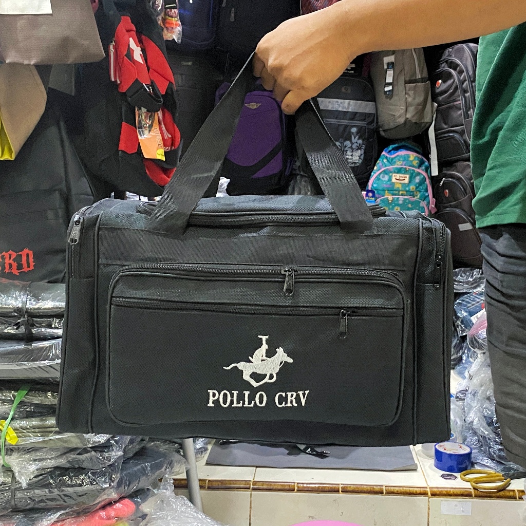 Pollo CRV Kecil Tas Pakaian Travel Bag Tas Pulang Kampung