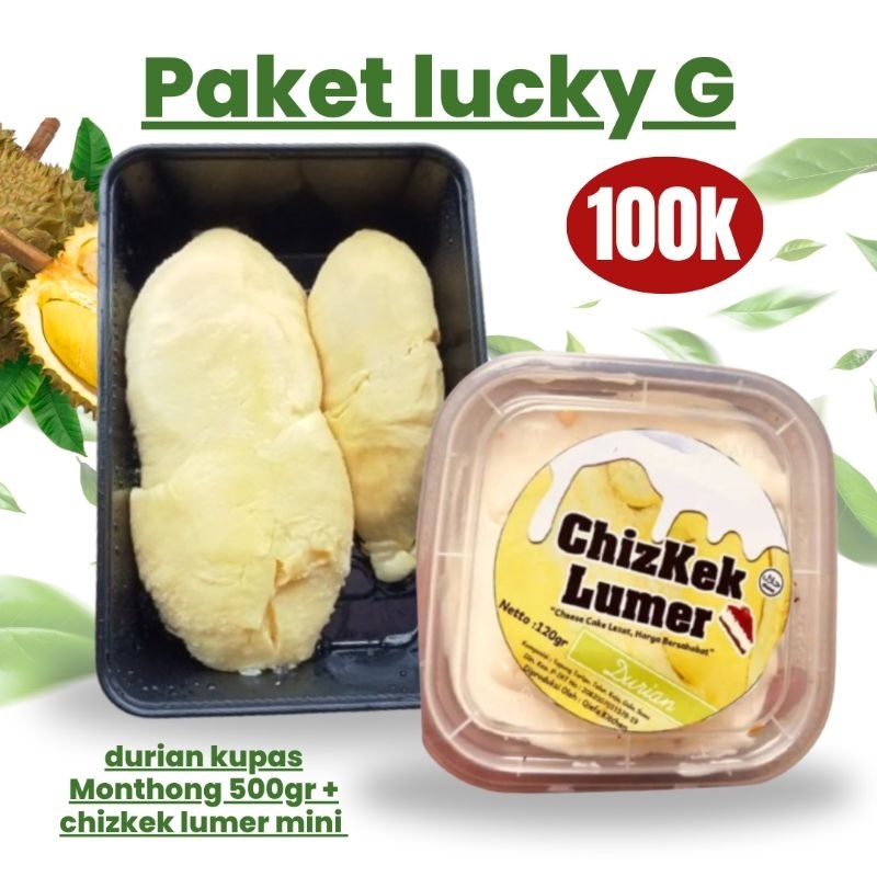 

PAKET LUCKY G (PROMO DURIAN)