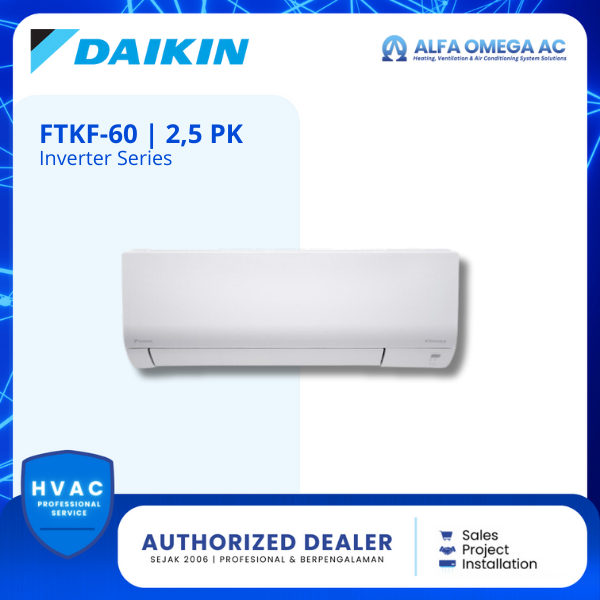 AC DAIKIN SPLIT INVERTER 2.5 PK FTKF 60 AV  | AC DAIKIN  SPLIT 2.5 PK INVERTER FTKF 60 AV | AC DAIKI