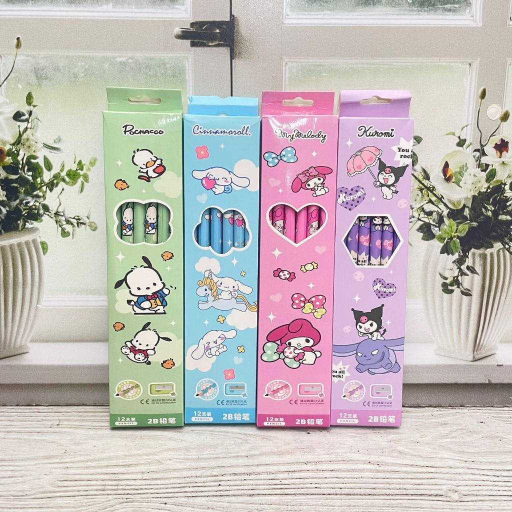 

PENSIL 2B SANRIO 1 LUSIN ALAT TULIS IMPORT BISA COD KEPRLUAN SEKOLAH ANAK TERMURAH